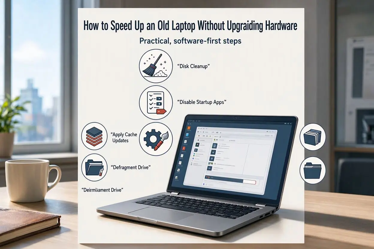 How to Speed Up an Old Laptop Without Upgrading Hardware