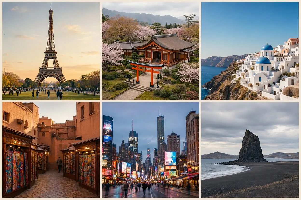 What Are the Best Places to Visit Worldwide for a 3-Day Trip?