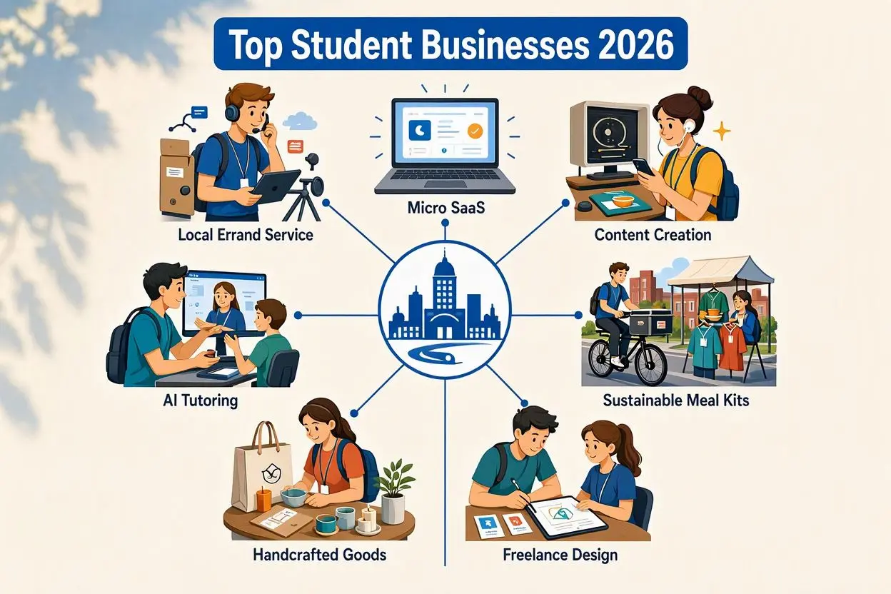 What are the best small business ideas for students in 2026?